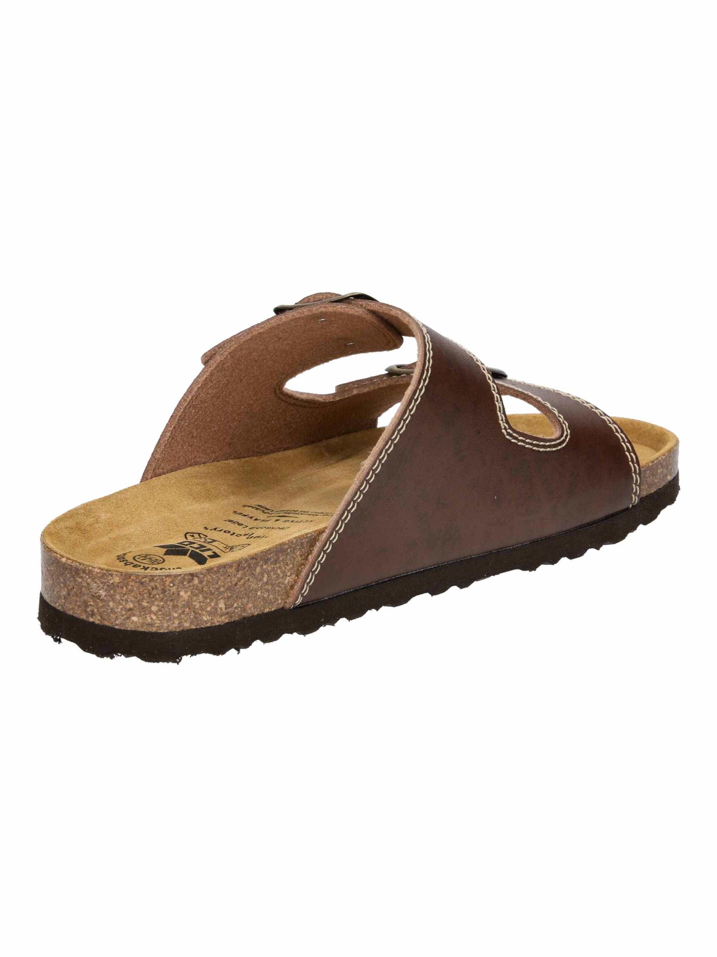 LICO Pantolette 'Bioline' in Braun