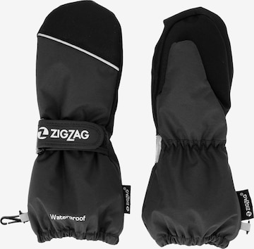 ZigZag Gloves 'Shildon' in Black: front