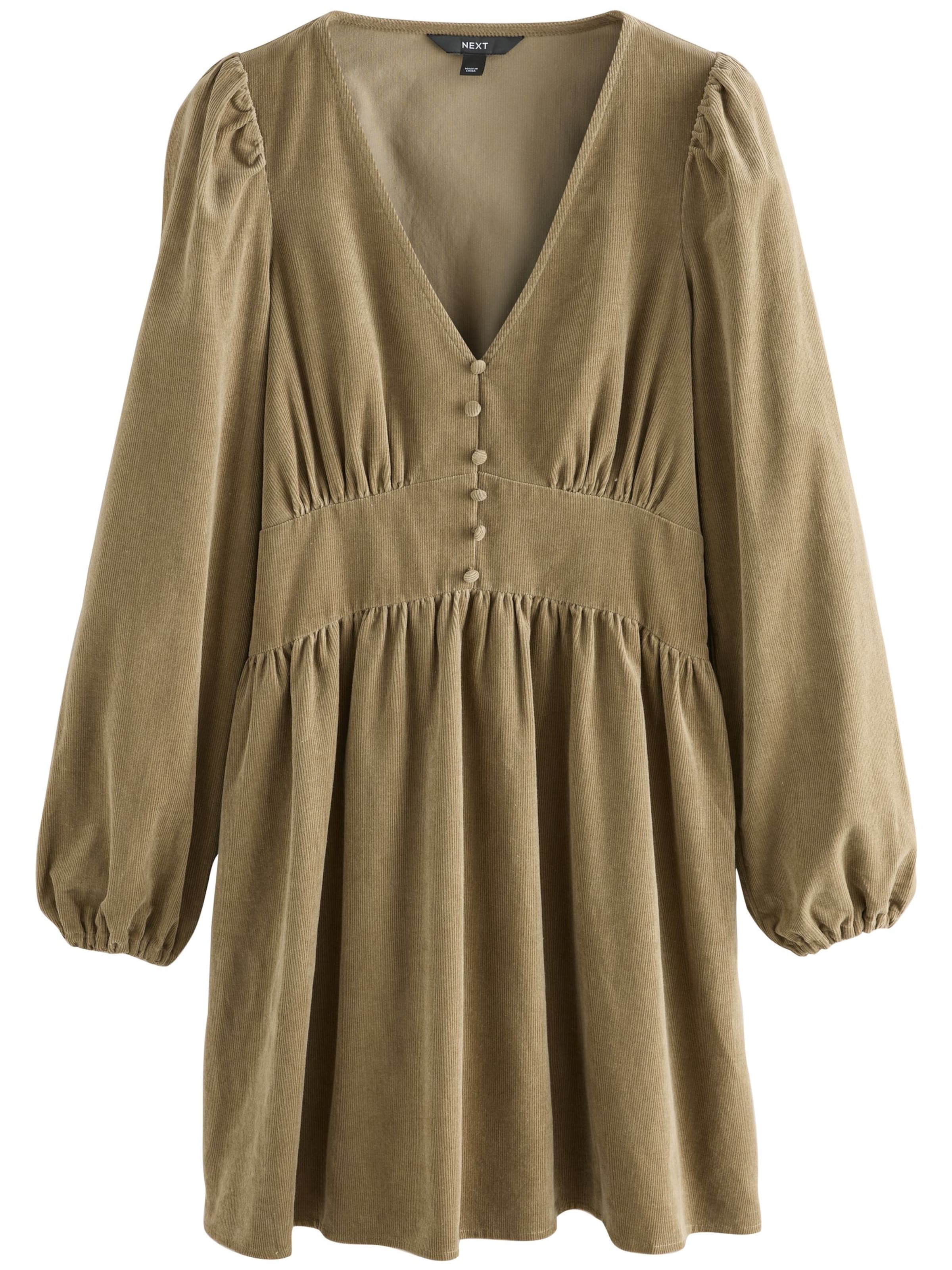 Next Рокля в зелено: отпред