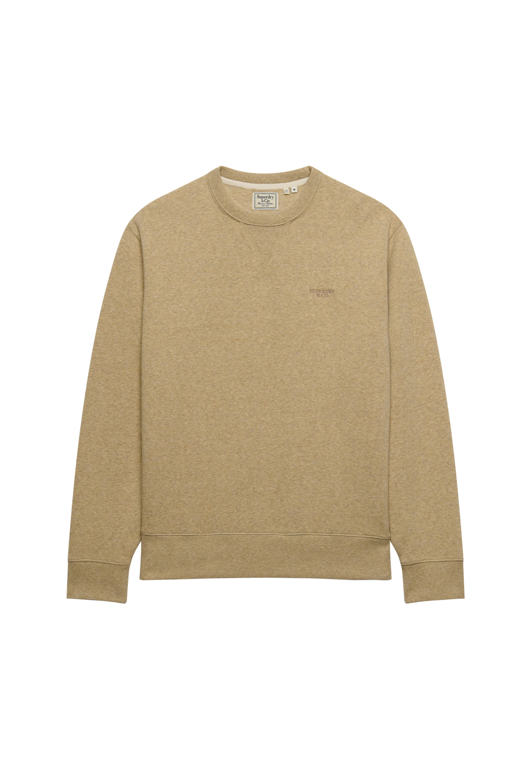 Superdry & Co Sweatshirt 'Essential' in Beige: voorkant