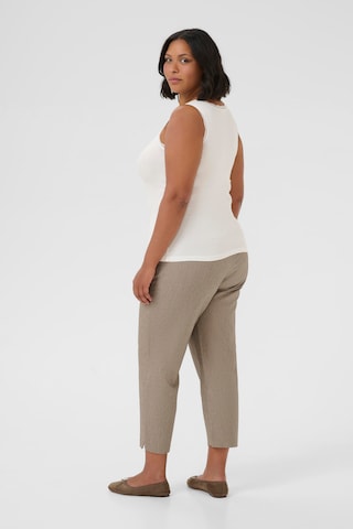 KAFFE CURVE Top 'KComia' – bílá