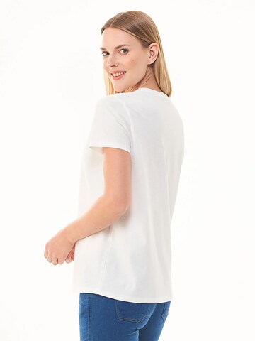 Organication T-Shirt in Weiß