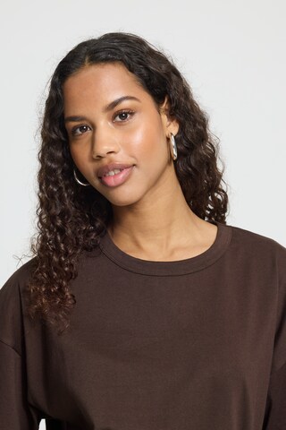 ICHI Shirt 'IHPALMER' in Brown