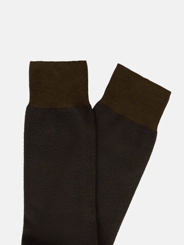 Chaussettes Boggi Milano en marron