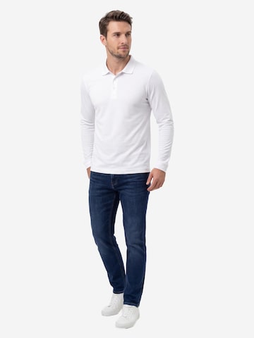 Ragman Shirt 'Basic' in White
