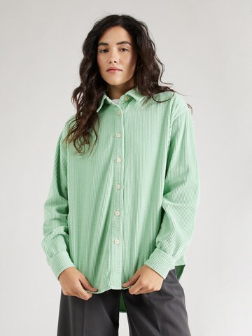 AMERICAN VINTAGE Blouse 'PADOW' in Green: front