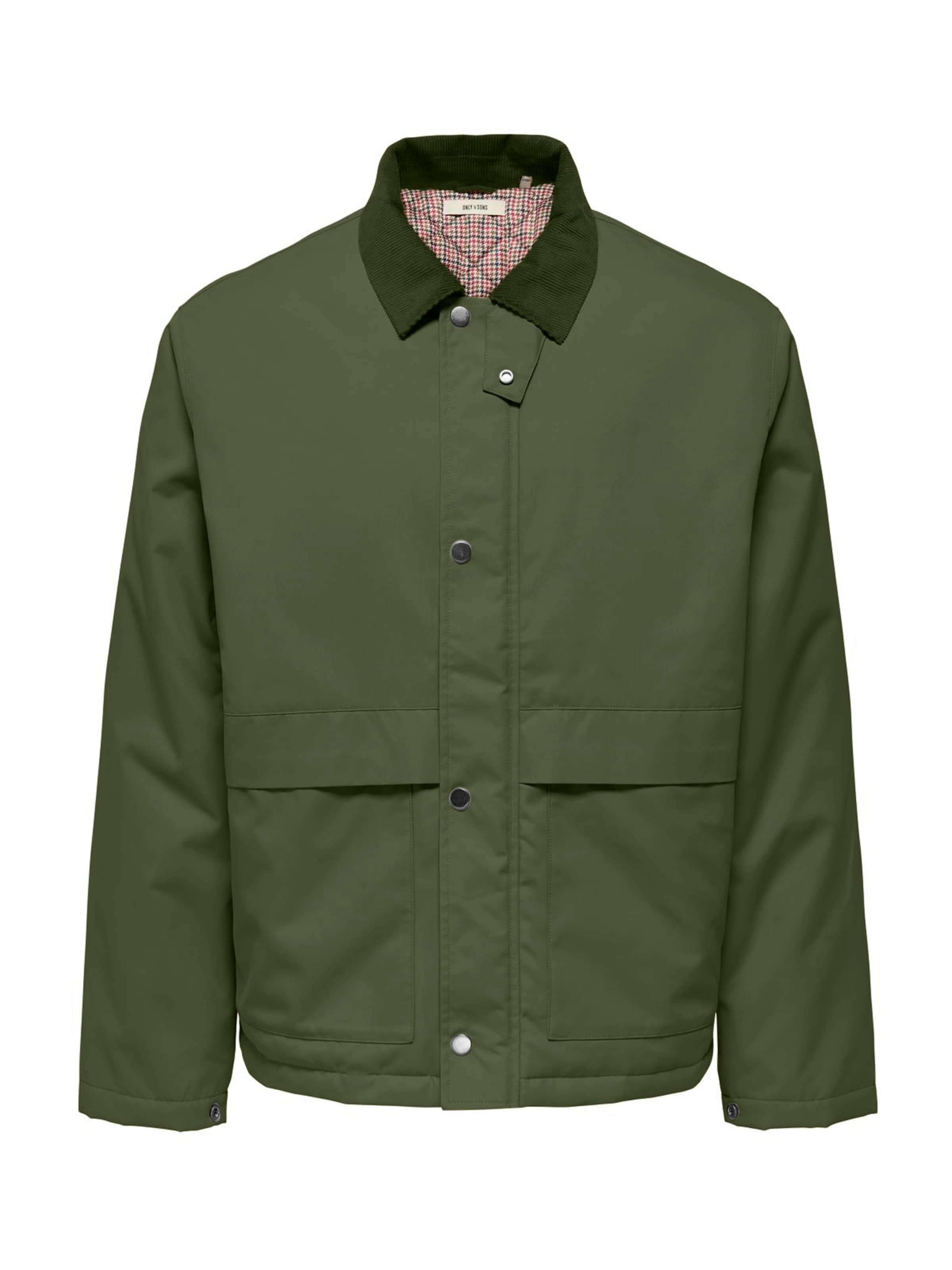 Only & Sons - Chaqueta de entretiempo 'ONSKOSMO' en verde: frente