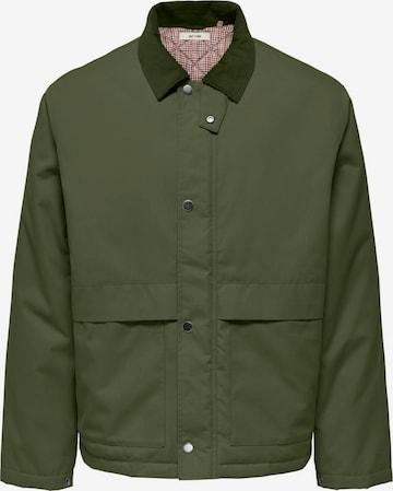 Only & Sons - Chaqueta de entretiempo 'ONSKOSMO' en verde: frente