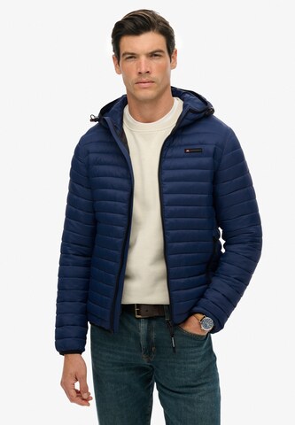 Superdry Jacke 'Fuji Lite' in Blau: Vorderseite