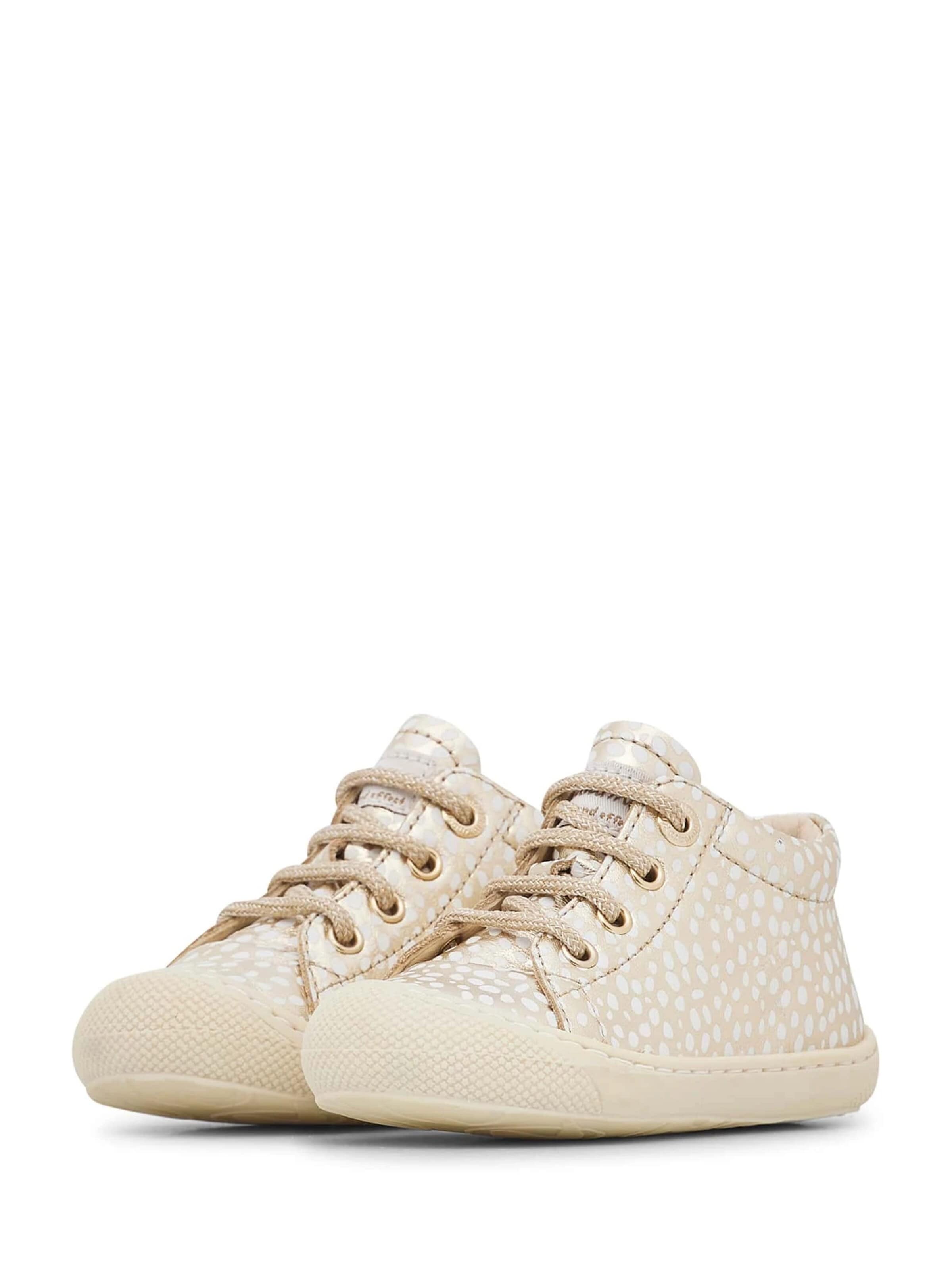 NATURINO Low shoe 'COCOON' in Gold