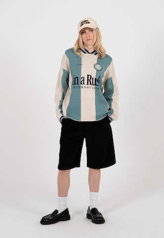 Pullover 'Overdrive' di Prohibited in verde