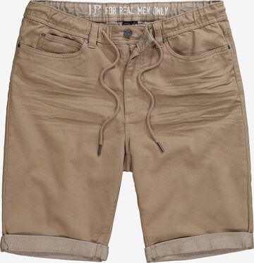 JP1880 Regular Jeans in Beige: front