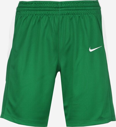 NIKE Pantalon de sport en vert / blanc, Vue avec produit