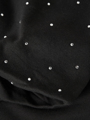 NAME IT - Sweatshirt 'NKFNOLUVI' em preto