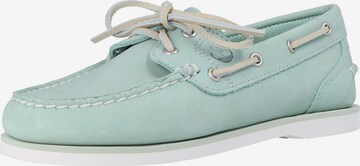 TIMBERLAND Mokassin 'Classic Boat Amherst 2 Eye' in Grün: predná strana