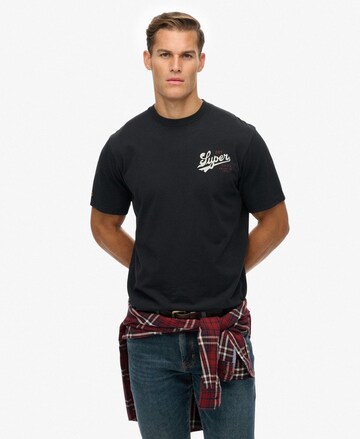 T-Shirt 'Tap Room' Superdry & Co en noir