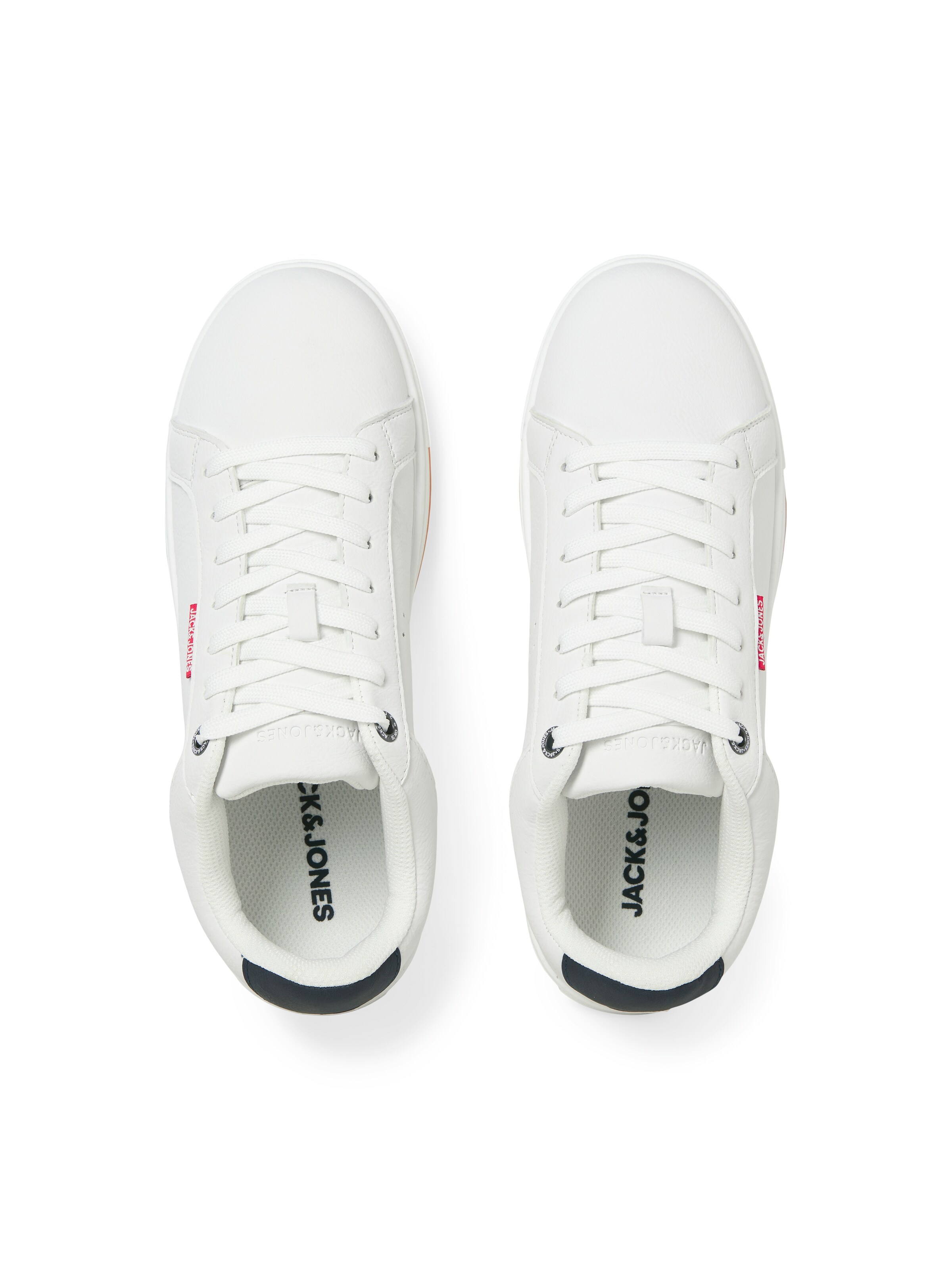 JACK & JONES Platform trainers 'JFWBLAKE' in White