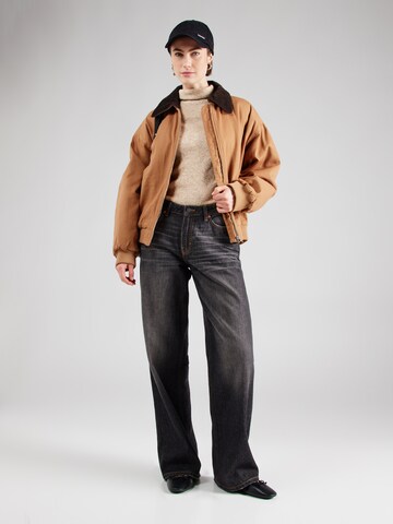 smėlio Abercrombie & Fitch Megztinis