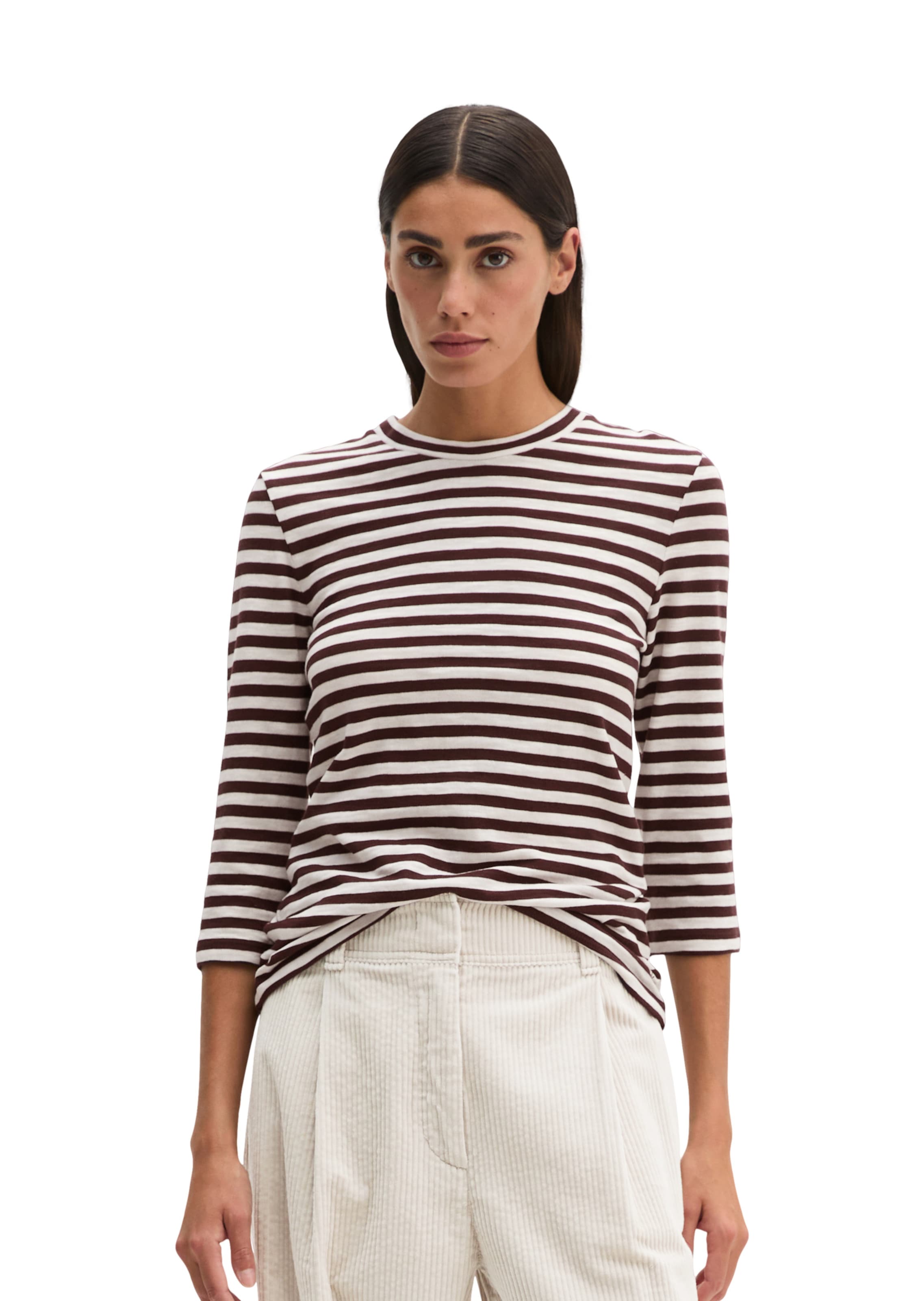 Marc O'Polo Shirt in Rood: voorkant