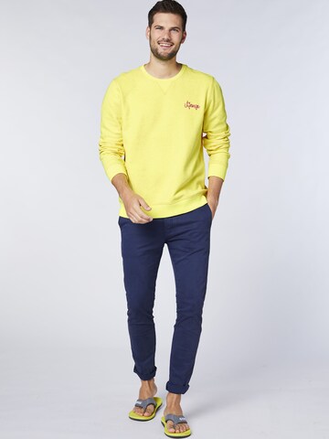CHIEMSEE Sweatshirt in Gelb