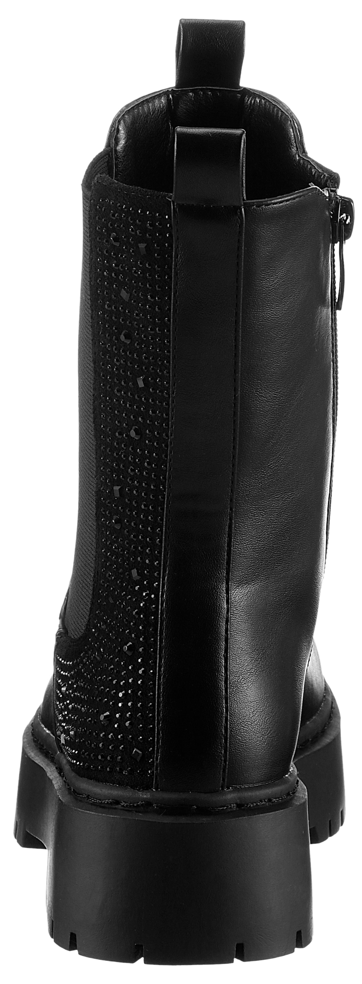 Aniston Chelsea Boots in Black