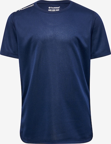 Hummel Funktionsskjorte 'RUN' i blå: forside