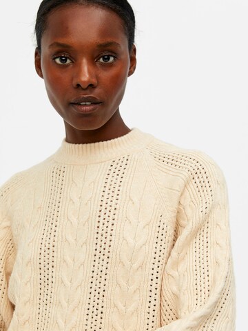 OBJECT - Jersey 'ELENA' en beige