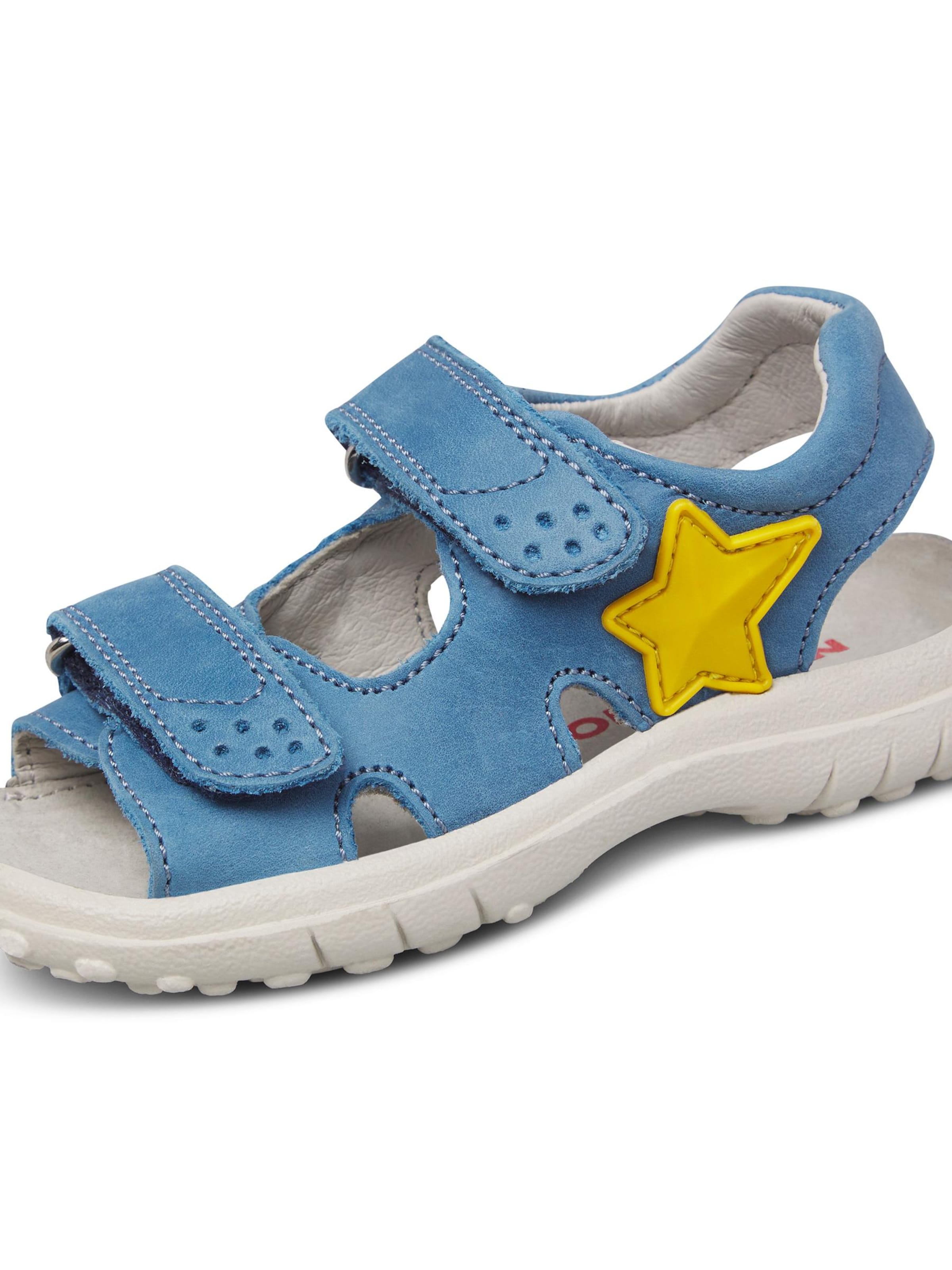 NATURINO Offene Schuhe 'DOCK'‌‌‌‌‌ in Gelb