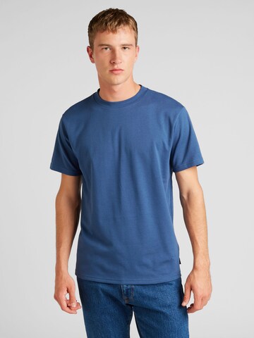 HOLLISTER Shirt 'MAR4' in Blauw: voorkant