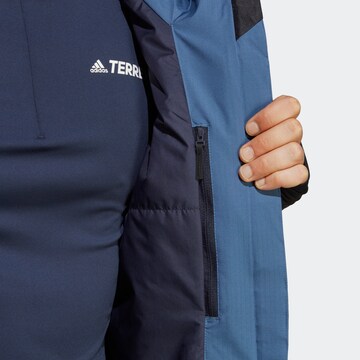 ADIDAS TERREX Athletic Jacket in Blue