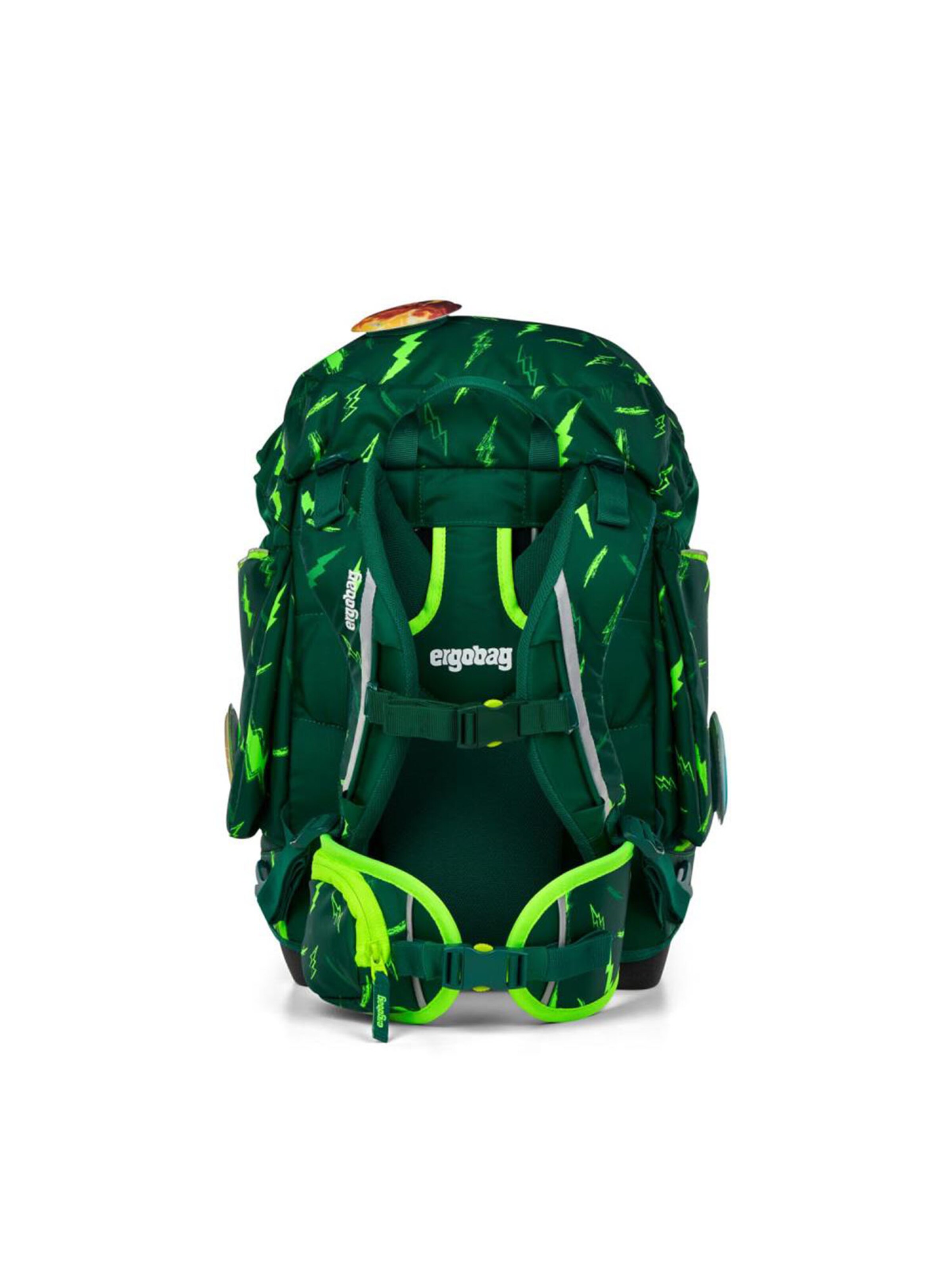 ergobag Backpack 'Schulrucksack Set' in Green