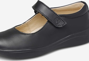 NATURINO Ballerina 'CATANIA 2' in Black: front