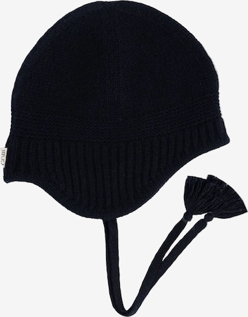 GOBI Cashmere - Sombrero 'Ultimate Warmth Knit Tie Hat' en negro: frente