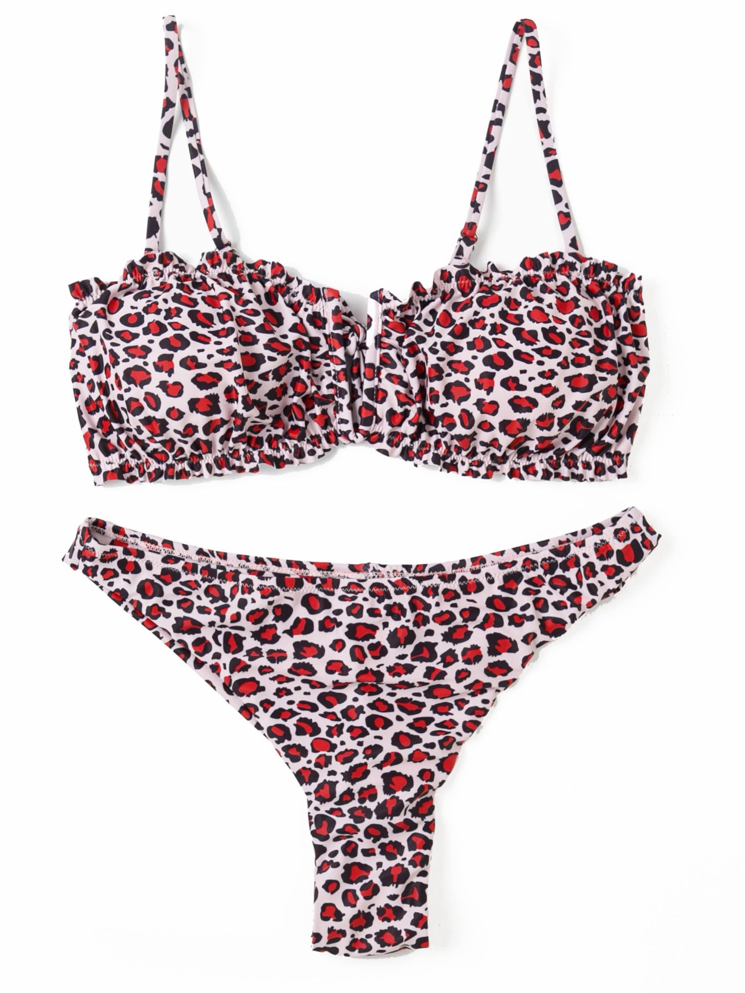 BONVERANO Klassisch Bikini‌‌‌‌‌‌‌ in Rot: Vorderseite