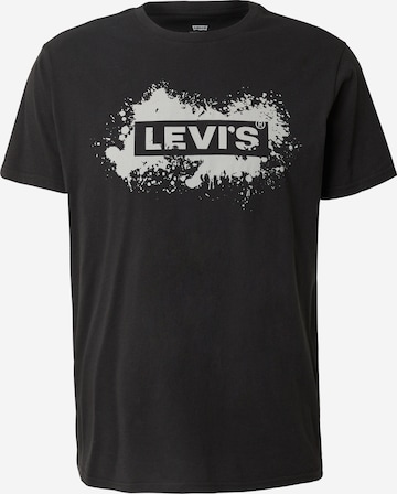 LEVI'S ® Μπλουζάκι 'SS Relaxed Baby Tab Tee' σε μαύρο: μπροστά