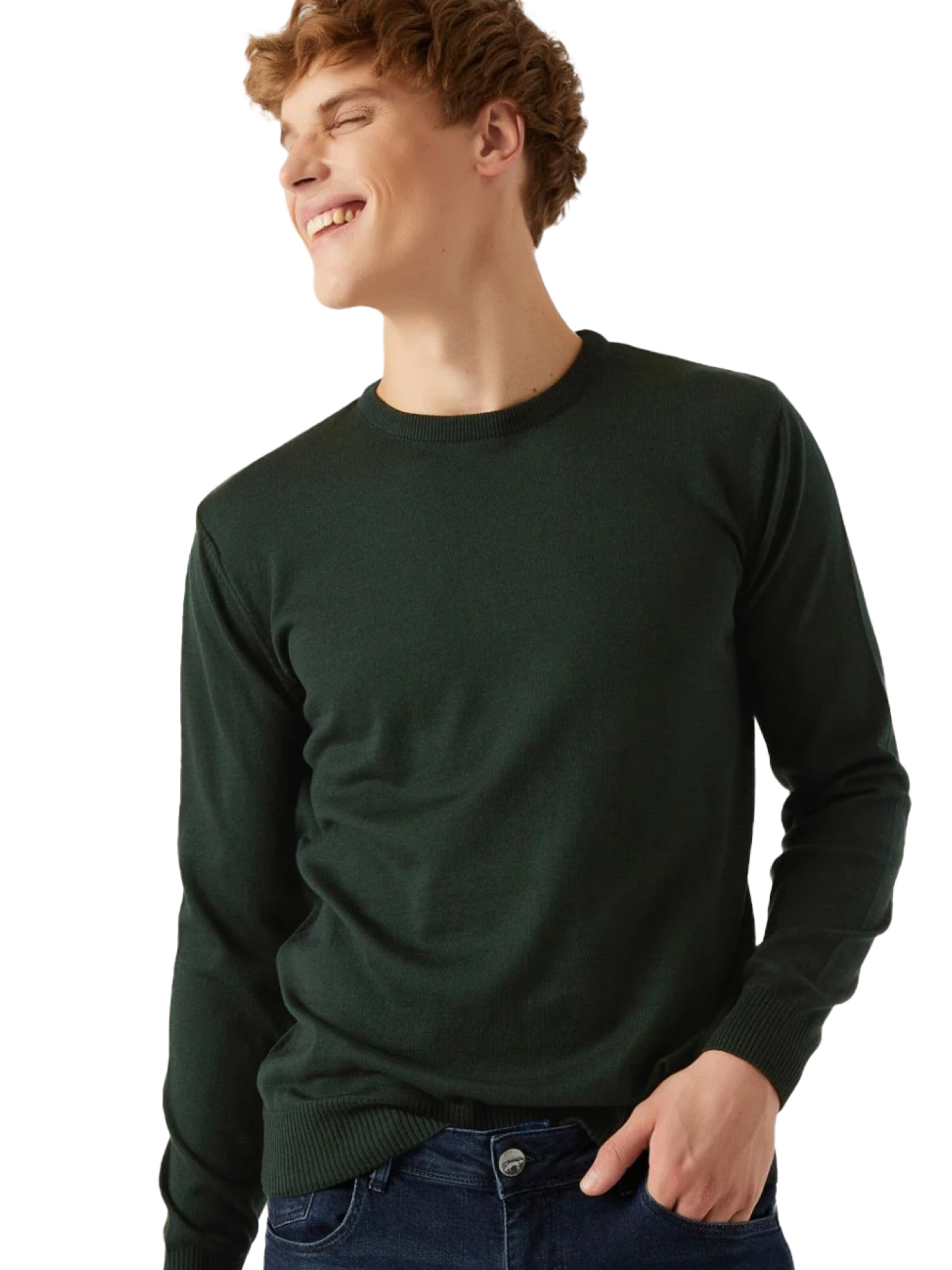 D’S Damat Trui in Groen: voorkant