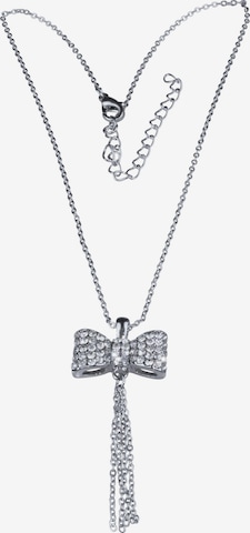 COLLEZIONE ALESSANDRO Necklace 'Steffi' in Transparent: front