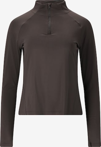 T-shirt fonctionnel 'Grina' Athlecia en marron : devant