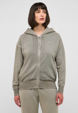 MUSTANG Sweat jacket in Grey: front