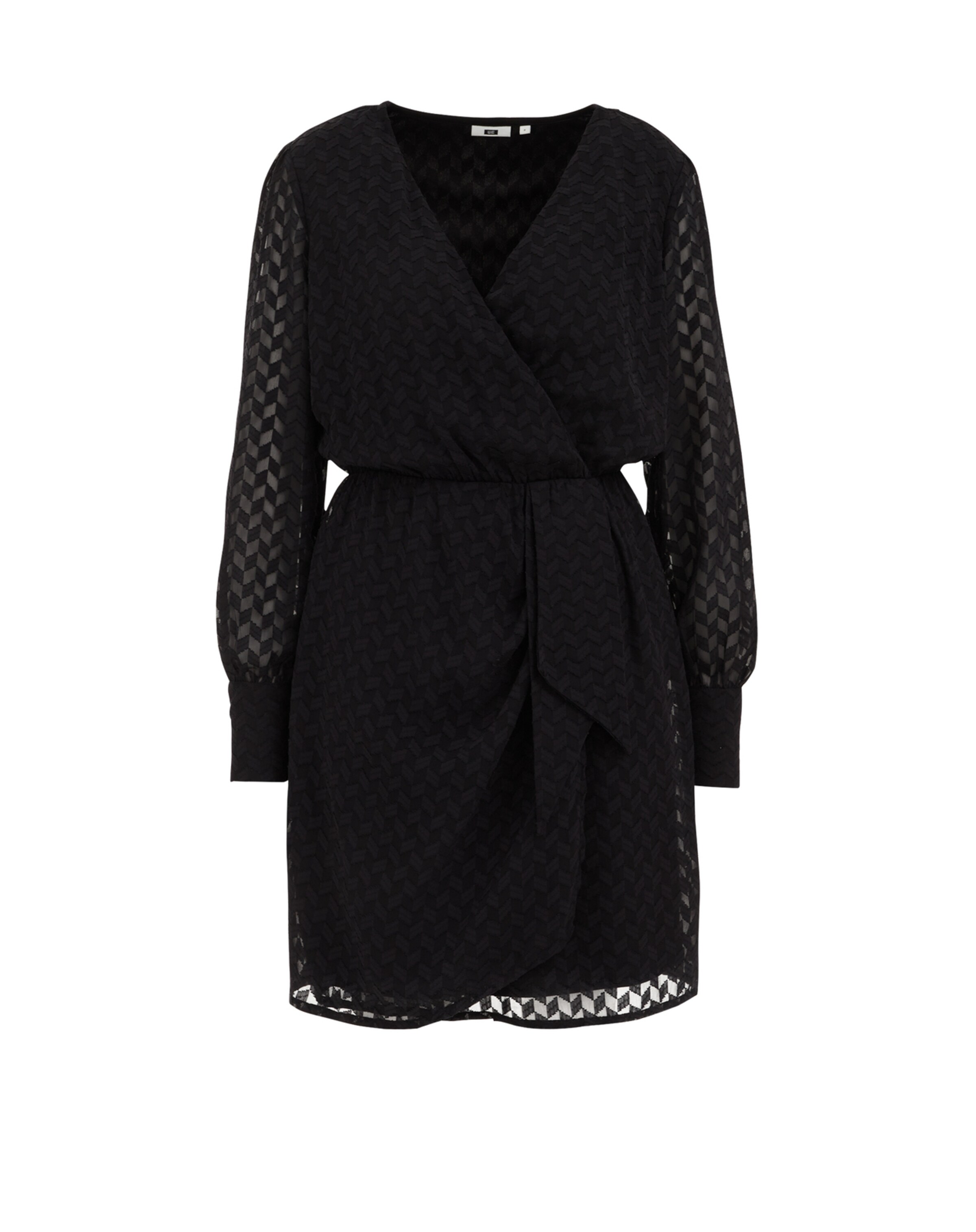 WE Fashion Šaty - Čierna: predná strana