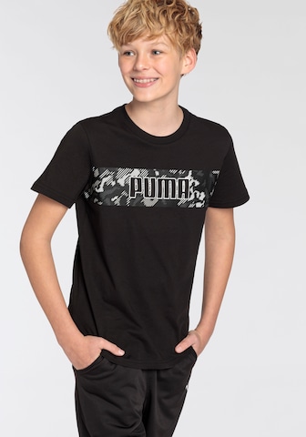 PUMA Funktionsshirt in Schwarz: predná strana