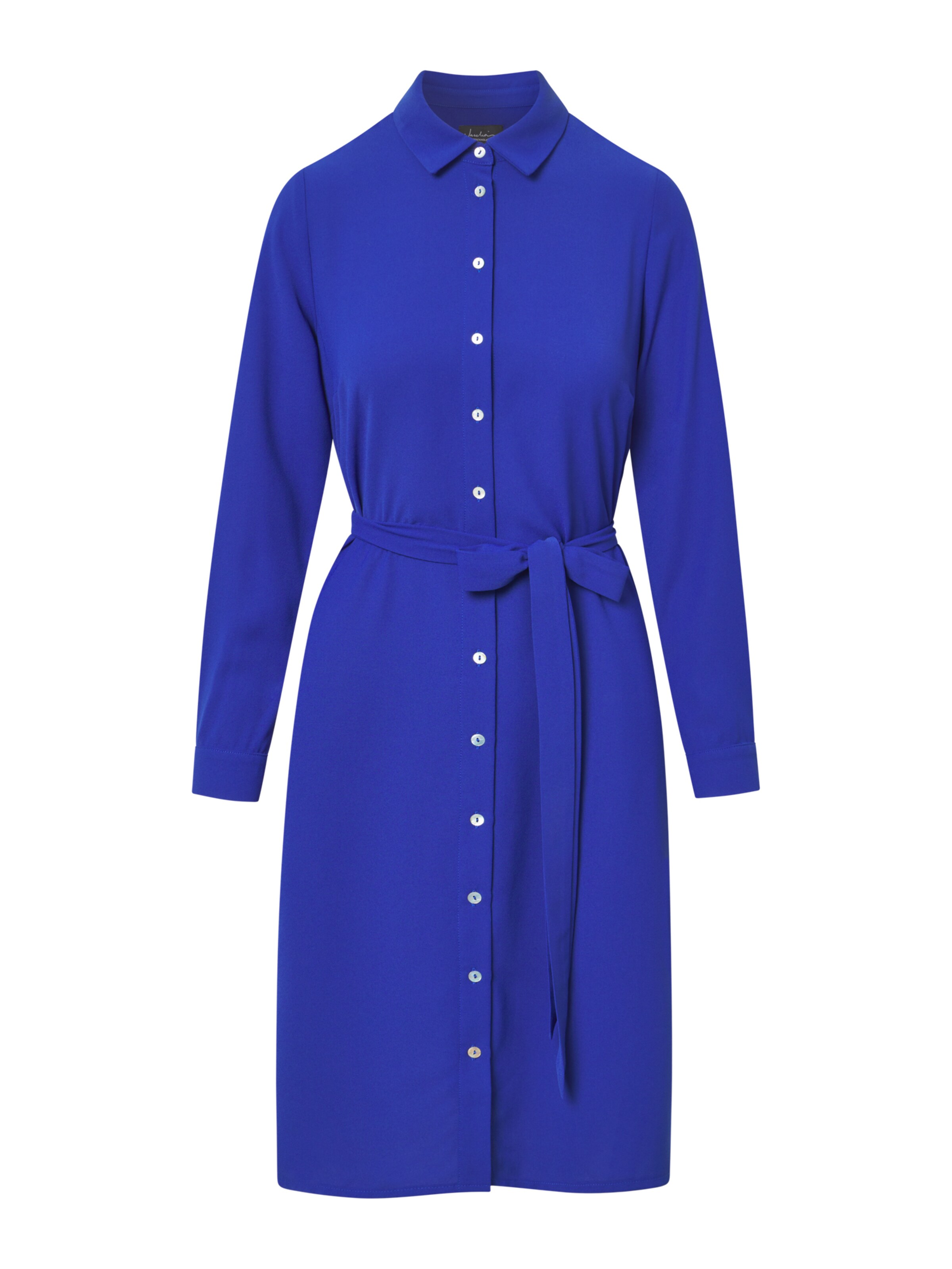 Jascha Stockholm Blusenkleid ' Joplin ' in Blau: Vorderseite