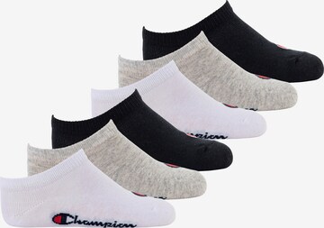 Champion Authentic Athletic Apparel Socks in Grey: front