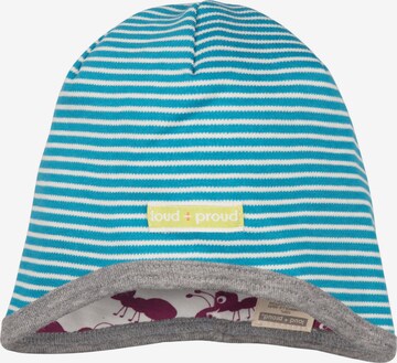 loud + proud Beanie in Blue