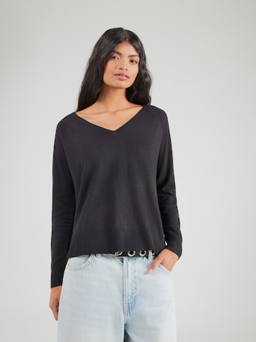 LEVI'S ® Trui 'Petal' in Zwart: voorkant