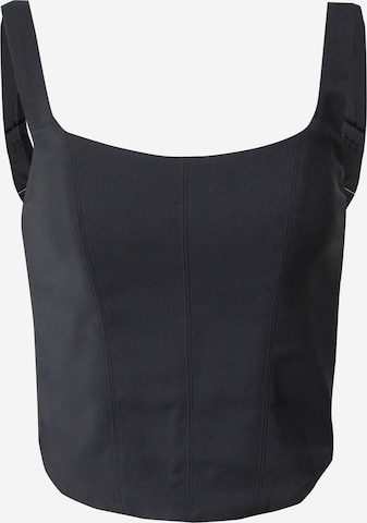 Abercrombie & Fitch Top in Schwarz: predná strana