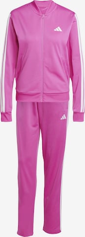 rožinė ADIDAS SPORTSWEAR Treniruočių kostiumas: priekis