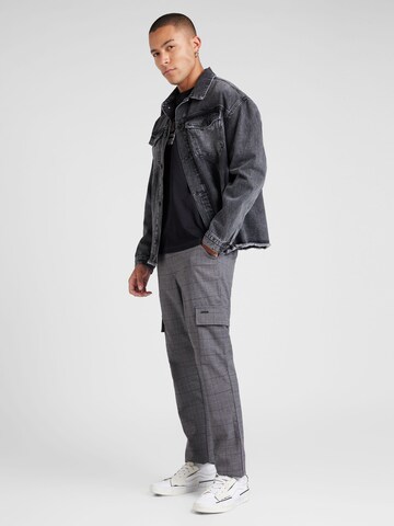 BLEND Regular Broek in Grijs