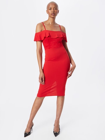 WAL G. Φόρεμα κοκτέιλ 'EMAAN' σε κόκκινο: μπροστά