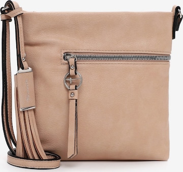Tamaris Skuldertaske 'Nele' i pink: forside